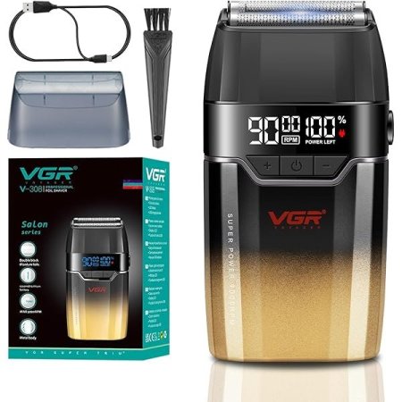 ماكينة التنعيم والتنفنيش الاحترافية سرعة عالية VGR V-308 Turbo 9000